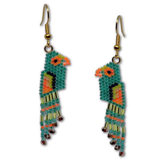Parrot Earring Kit – Equatorial Aqua