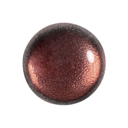 Czech Glass Cabochon 18mm – Ice Slushy Cola