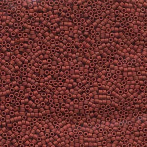11/0 – Miyuki Delica - 5g Bag – Matte Metallic Dark Maroon – DB378