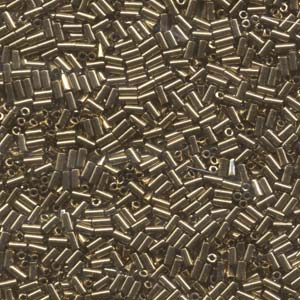 3mm Miyuki Bugle Beads (Size #1) – 7g Bag – Bronze