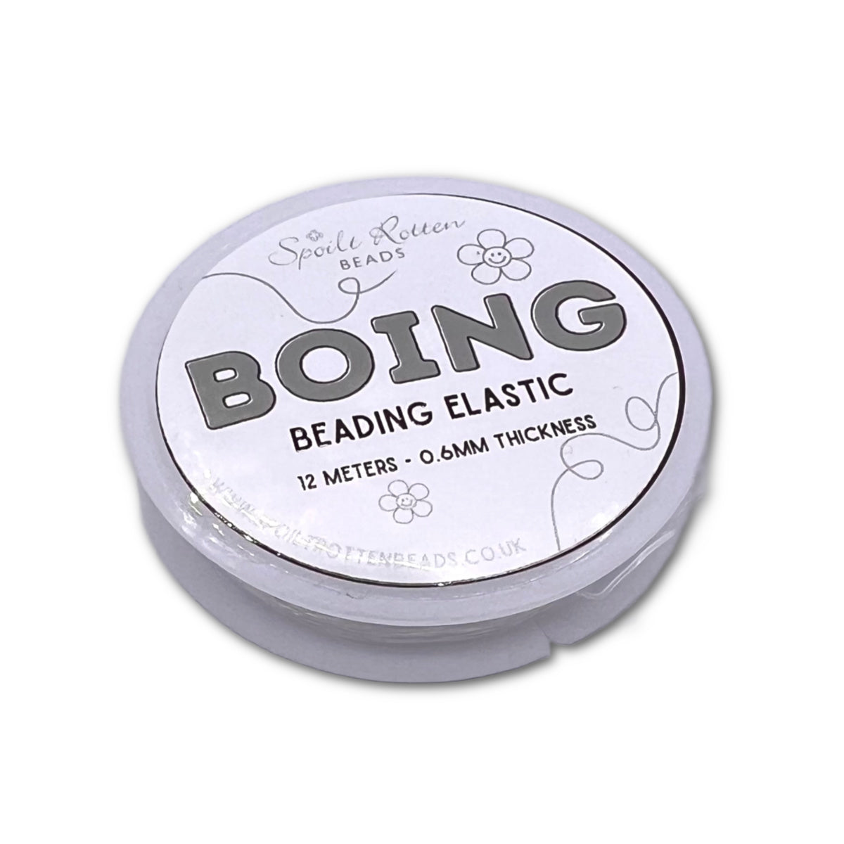 Jewellery Elastic 0.6mm Clear – 12 meter Spool