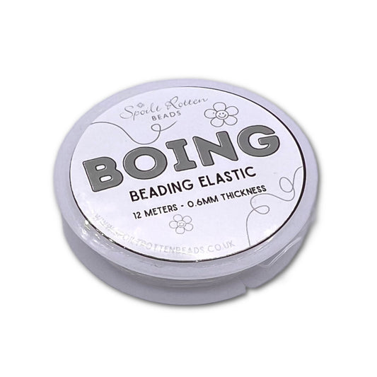 Jewellery Elastic 0.6mm Clear – 12 meter Spool