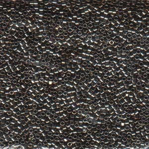 11/0 – Miyuki Delica - 5g Bag – Galvanized Tarnished Silver – DB254