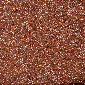 Czech Charlottes 15/0 – 5g Bag – Crystal Apricot Medium