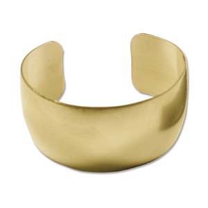 Brass Cuff (Flat) 1 inch wide
