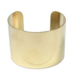 Brass Cuff (Flat) 2.0 inches wide