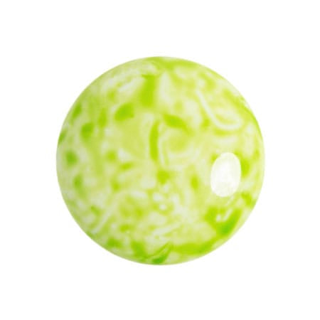 Czech Glass Cabochon 18mm – Milky Citrine