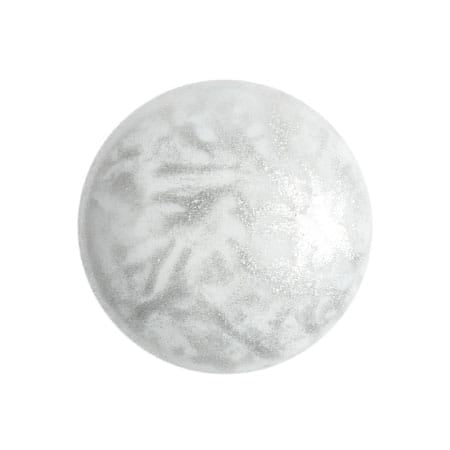 Czech Glass Cabochon 18mm – Milky White