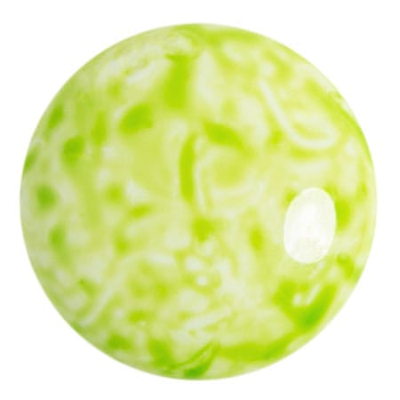 Czech Glass Cabochon 25mm – Milky Citrine