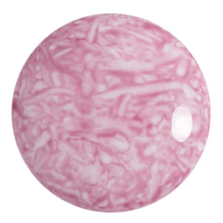 Czech Glass Cabochon 25mm – Milky Light Amethyst