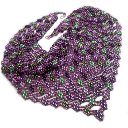SuperDuo Scarf Pattern by Caroline Lloyd - Instant Download or Printed Copy