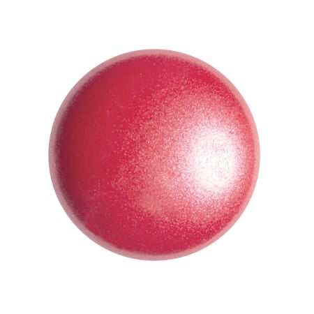 Czech Glass Cabochon 18mm – Coral Pearl