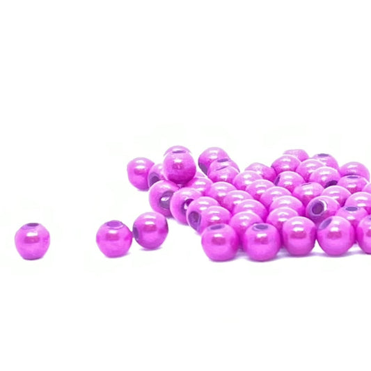 4mm Miracle Beads - Pack of 50 - Fuchsia Pink