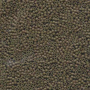 11/0 – Miyuki Delica - 5g Bag – Opaque Olive – DB657