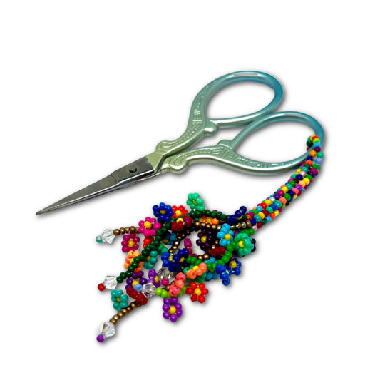 Daisy Chain Beaded Tassel Pattern by Amanda Wesson - Instant Download or Printed Copy