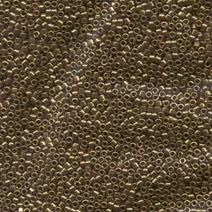 10/0 - Miyuki Delica - 5g - Metallic Lt Bronze - DBM0022L