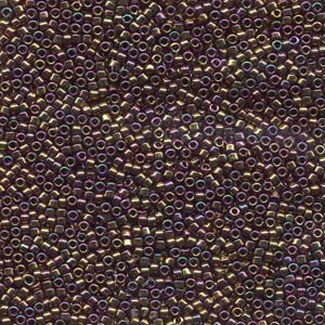 11/0 – Miyuki Delica - 5g Bag – Metallic Light Bronze Iris – DB023
