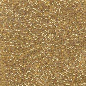 11/0 – Miyuki Delica - 5g Bag – 24kt Lined Gold – DB033