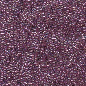 11/0 – Miyuki Delica - 5g Bag – Lined Magenta AB – DB056