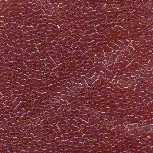 11/0 – Miyuki Delica - 5g Bag – Lined Light Cranberry AB – DB062