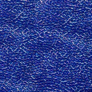 11/0 – Miyuki Delica – 5g Bag - Lined Blue Violet AB – DB063