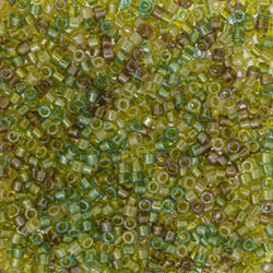 11/0 – Miyuki Delica  – 5g Bag - Sparkling Lined Camouflage Mix – DB0989