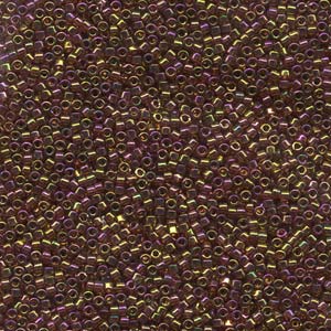 11/0 – Miyuki Delica - 5g Bag – Gold Red Luster – DB103
