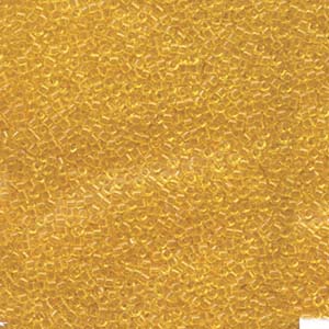 11/0 – Miyuki Delica - 5g Bag  – Transparent Marigold – DB1101