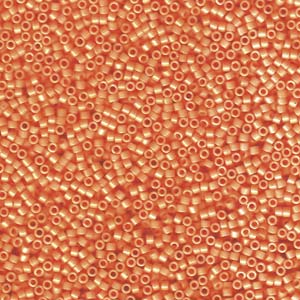 11/0 – Miyuki Delica - 5g Bag – Opaque Mandarin – DB1133