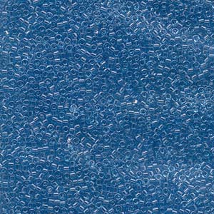 11/0 – Miyuki Delica - 5g Bag – Transparent Blue Luster – DB113