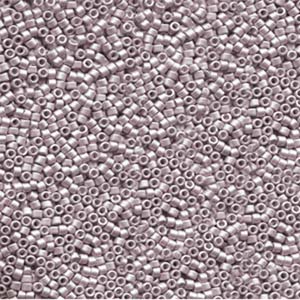 11/0 – Miyuki Delica  - 5g Bag – Galvanised Semi Matte Smoky Amethyst – DB1158