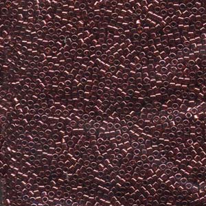 11/0 – Miyuki Delica - 5g Bag – Transparent Luster Red Metallic – DB116