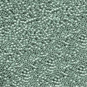 11/0 – Miyuki Delica - 5g Bag – Galvanised Matte Dark Mint – DB1171
