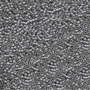 11/0 – Miyuki Delica - 5g Bag – Galvanised Matte Graphite – DB1175
