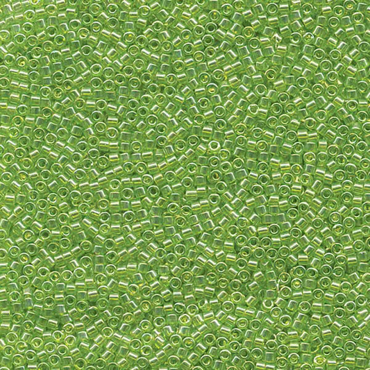 11/0 – Miyuki Delica - 5g Bag - Transparent Lime Luster – DB1226