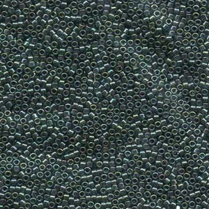 11/0 – Miyuki Delica - 5g Bag – Emerald Gold Luster – DB125
