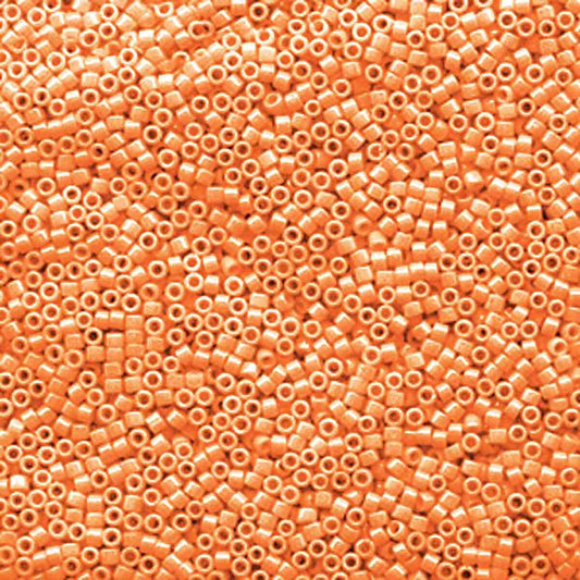 11/0 – Miyuki Delica - 5g Bag - Opaque Mandarin Luster – DB1563