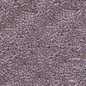 15/0 - Miyuki Delica - 5g Bag - Opaque Lilac AB - DBS0158