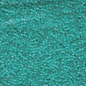11/0 – Miyuki Delica – 5g Bag - Opaque Turqouise AB – DB166