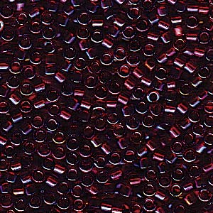 11/0 – Miyuki Delica - 5g Bag - Red Lined Topaz AB – DB1751