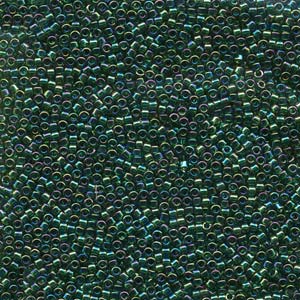 11/0 – Miyuki Delica - 5g Bag – Transparent Emerald AB – DB175
