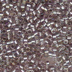 11/0 – Miyuki Delica - 5g – Sparkle Pewter Lined Crystal AB – DB1772