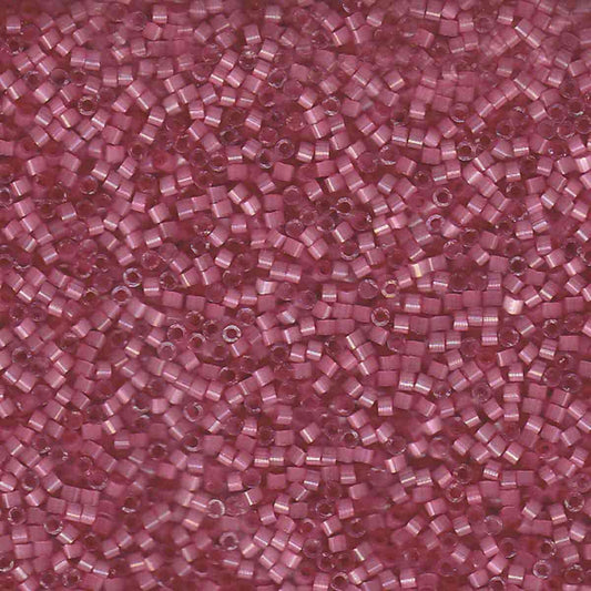 11/0 – Miyuki Delica - 5g Bag - Dyed Rose Silk Satin – DB1807