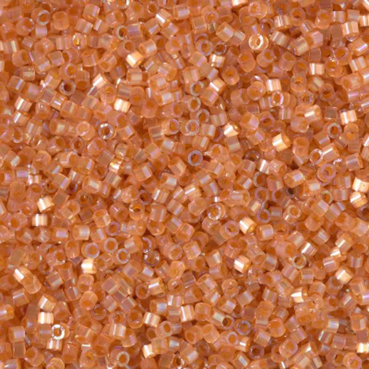 11/0 – Miyuki Delica - 5g Bag - Silk Inside Dyed Topaz AB – DB1864