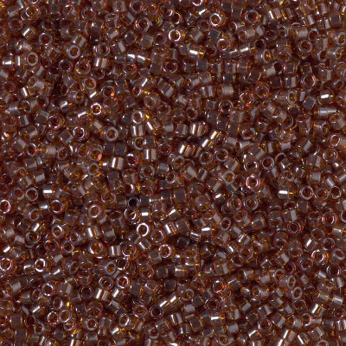 11/0 – Miyuki Delica - 5g Bag - Transparent Sable Brown Luster – DB1892