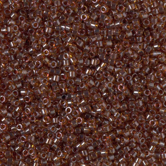 11/0 – Miyuki Delica - 5g Bag - Transparent Sable Brown Luster – DB1892