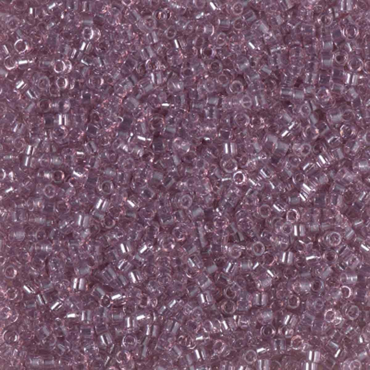 11/0 – Miyuki Delica - 5g Bag - Transparent Smoky Amethyst Luster – DB1893