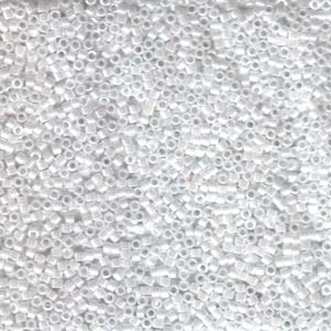 15/0 - Miyuki Delica - 5g Bag - White Pearl - DBS0201
