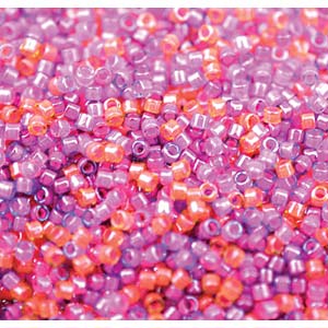 11/0 – Miyuki Delica - 5g Bag – Luminous Mix 4 – DB2064