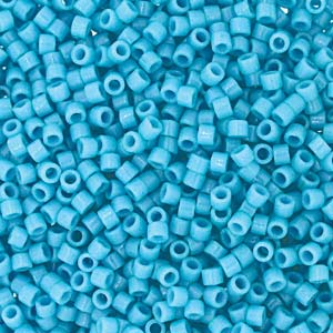 11/0 – Miyuki Delica - 5g Bag – Duracoat Opaque Nile Blue – DB2128